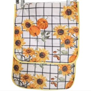 Sunflower Pumpkin Dish Drying Mats Set of 2